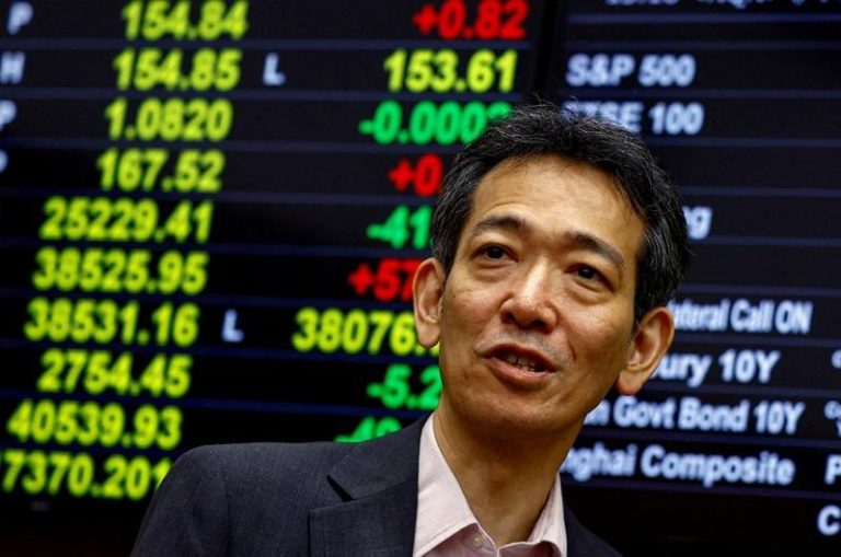 日本财务省负责外汇事务的最高官员三村淳。（路透）