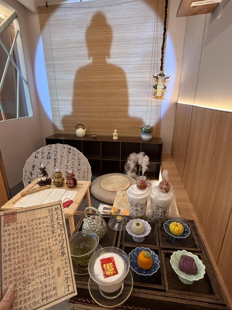 大理寂照庵的斋饭。(取材自小红书)