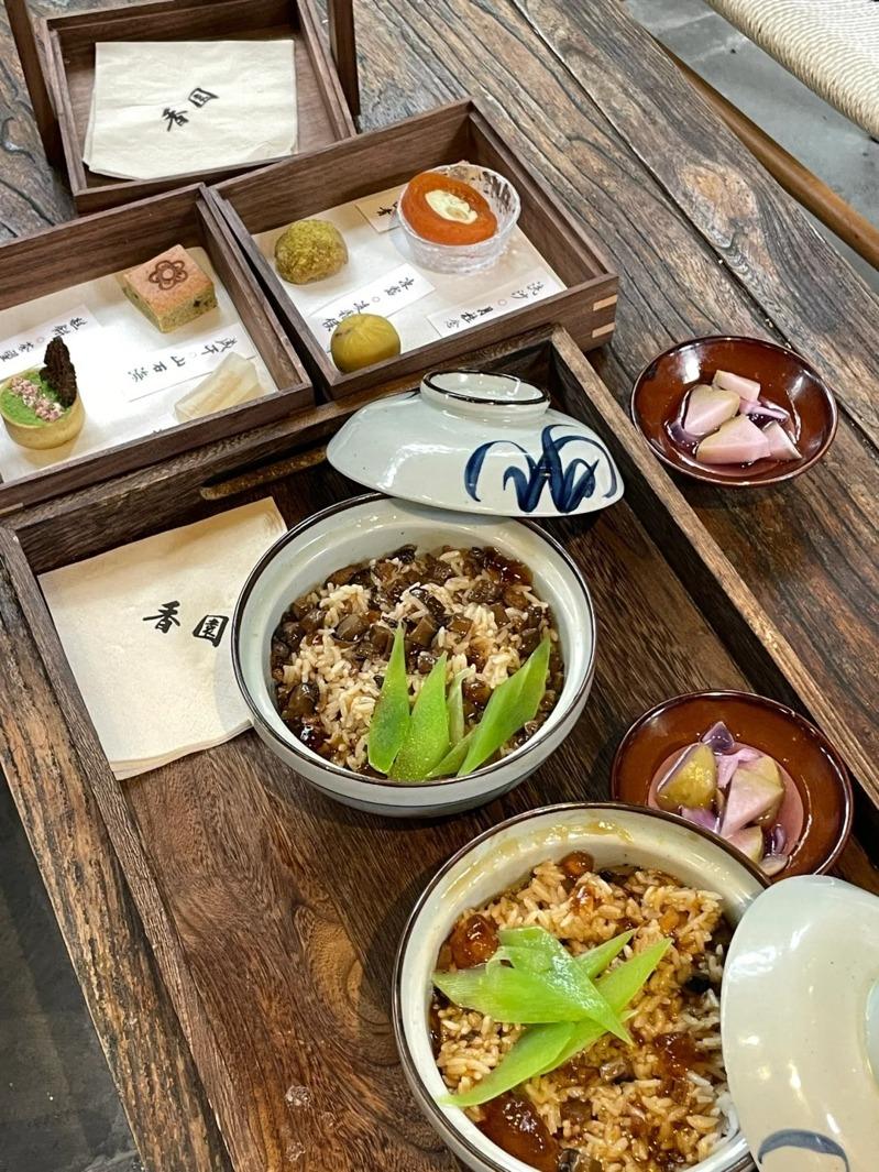 大理寂照庵的斋饭。(取材自小红书)