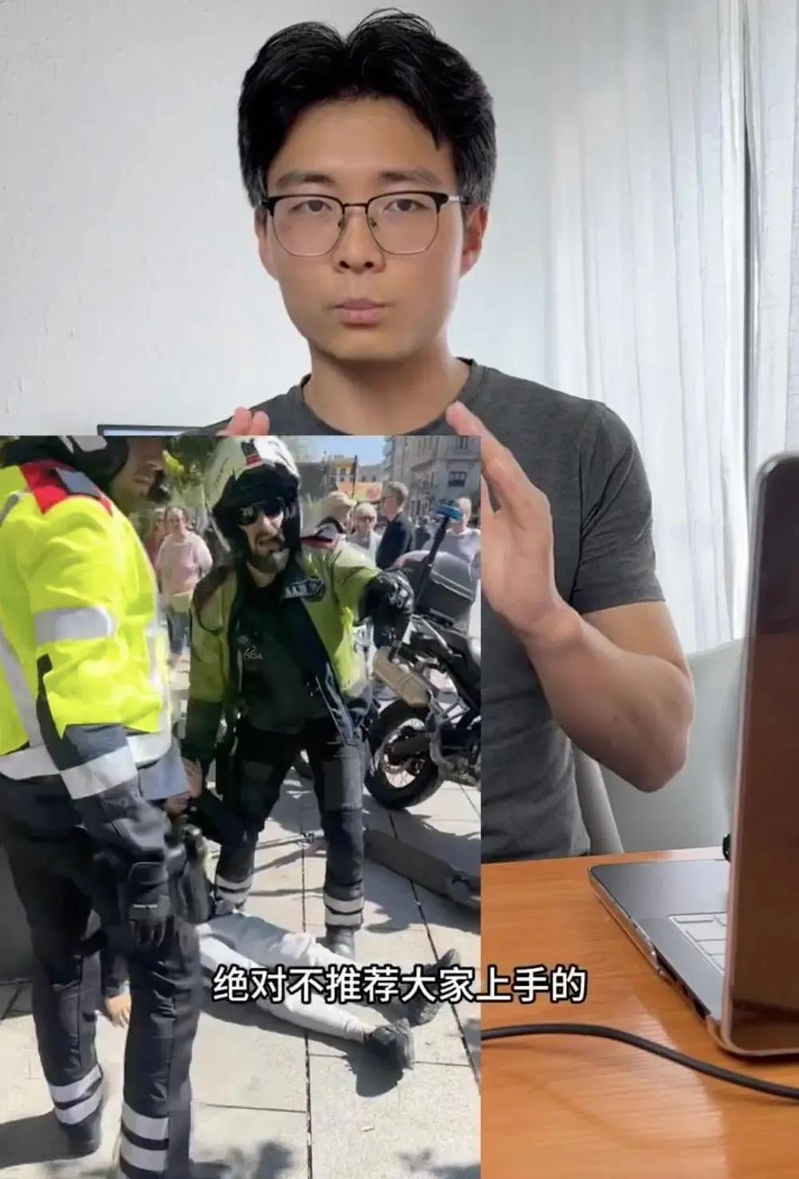 小田用裸绞锁喉制伏小偷。（取材自上游新闻）