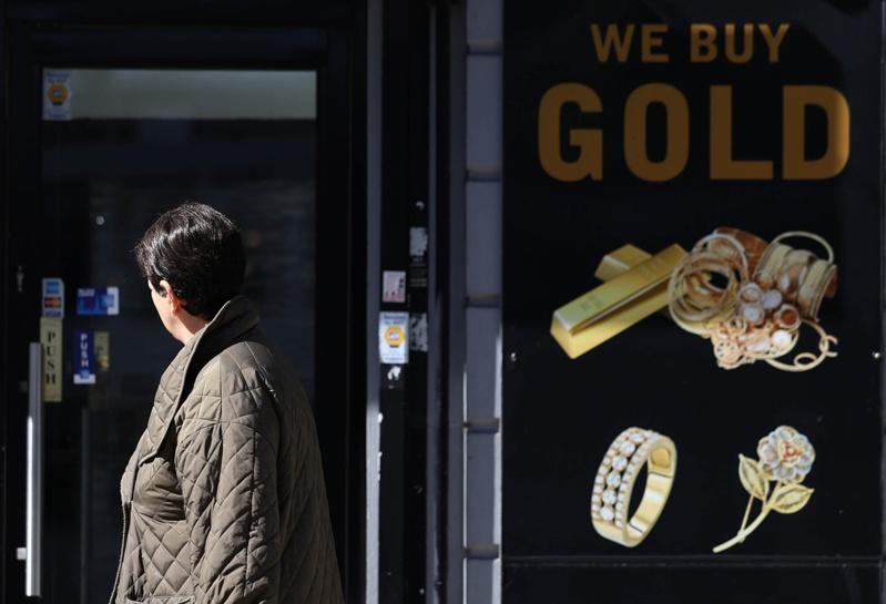 「BIG」投资主题中抱括黄金(Gold)。(欧新社数据照片)