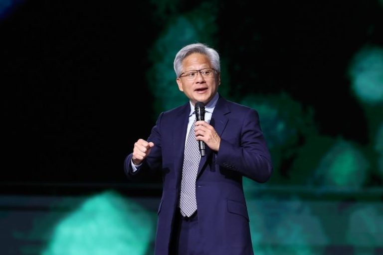 辉达首席执行官黄仁勋。（欧新社）