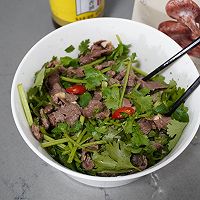 #夏日鲜味轻享健康#香辣开胃凉拌菜~香菜拌牛肉的做法图解15