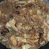 羊肉白菜炖粉条粉皮的做法图解6