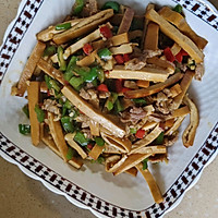 香干炒肉丝的做法图解8