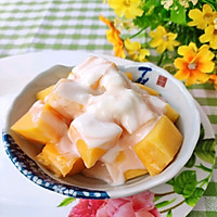 #鹰唛新食尚#葡萄干炼乳木瓜的做法图解5