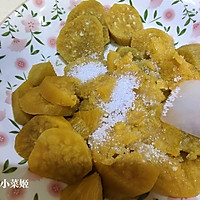 #安佳真草饲 营养护全家#爆浆芝士红薯烤年糕的做法图解2