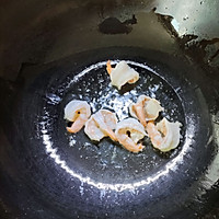 #夏日鲜味轻享健康#韭苔虾仁毛豆子的做法图解5