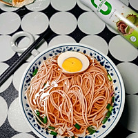 #纳福汇轻松喷出美味#一碗健康阳春面的做法图解1