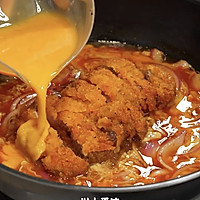 外酥里嫩太绝了!滑蛋猪排饭在家封神的做法图解7
