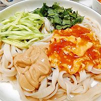手擀面配西红柿鸡蛋卤的做法图解15