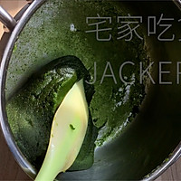 抹茶泡芙蛋糕,甜中微苦,苦后回甘,每一口都是满满幸福感。的做法图解5