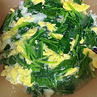 菠菜鸡蛋汤的做法图解4