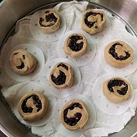 红糖蜜豆馒头卷的做法图解6