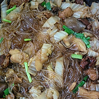 羊肉白菜炖粉条粉皮的做法图解7