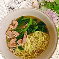 快手肉片面的做法图解10