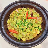 砂锅蚕豆煲的做法图解10