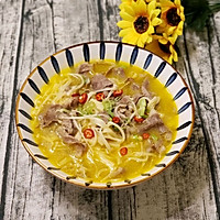 酸辣开胃酸汤肥牛金针菇的做法图解10