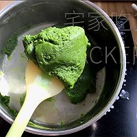 抹茶泡芙蛋糕,甜中微苦,苦后回甘,每一口都是满满幸福感。的做法图解4