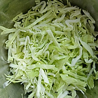 #纳福汇轻松喷出美味# 减脂晚餐窝蛋卷心菜饼的做法图解2