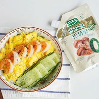 盐渍青瓜虾仁滑蛋饭的做法图解10