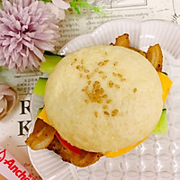 芝士鸡排汉堡的做法图解12