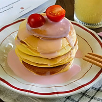#鹰唛新食尚#早餐!奶香扑鼻的炼乳松饼,软糯香甜的做法图解5
