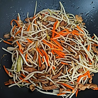 #春日露营#豆芽肉丝- 经典永流传!的做法图解8