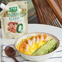 盐渍青瓜虾仁滑蛋饭的做法图解11