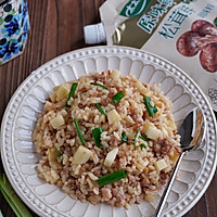 #夏日鲜味轻享健康#清爽健脾胃的山药肉末烩饭的做法图解15