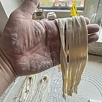 手擀面配西红柿鸡蛋卤的做法图解10