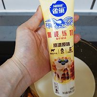#鹰唛新食尚#Q弹爽滑又香甜的炼乳牛奶布丁的做法图解4