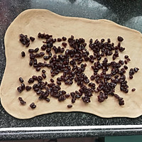 红糖蜜豆馒头卷的做法图解3