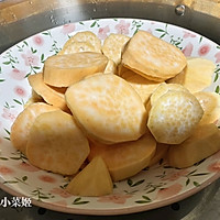 #安佳真草饲 营养护全家#爆浆芝士红薯烤年糕的做法图解1
