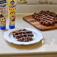 #鹰唛新食尚#可可巧克力华夫饼的做法图解12