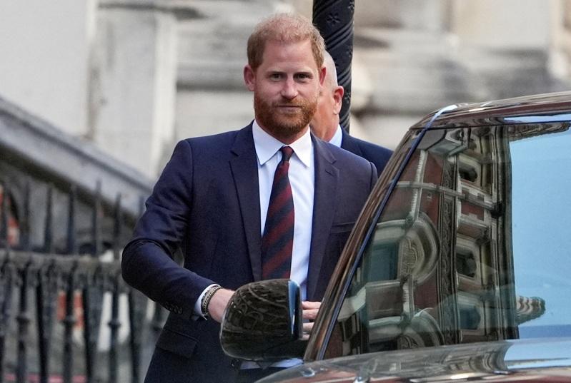 英國哈利王子(Prince Harry)。(路透)