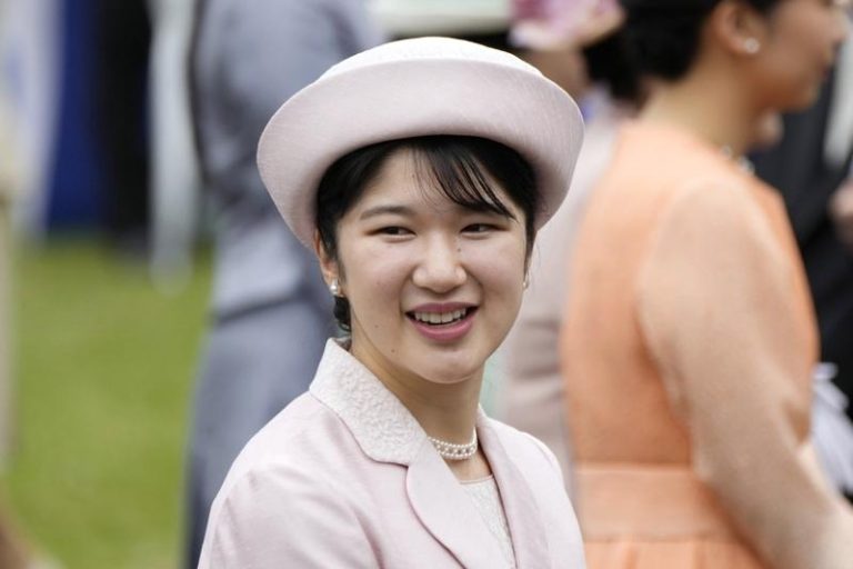 日本爱子公主。(美联社数据照)