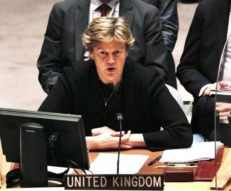 英国驻联合国大使吴百纳为军情六处候选人之一。(取材自Instagram)