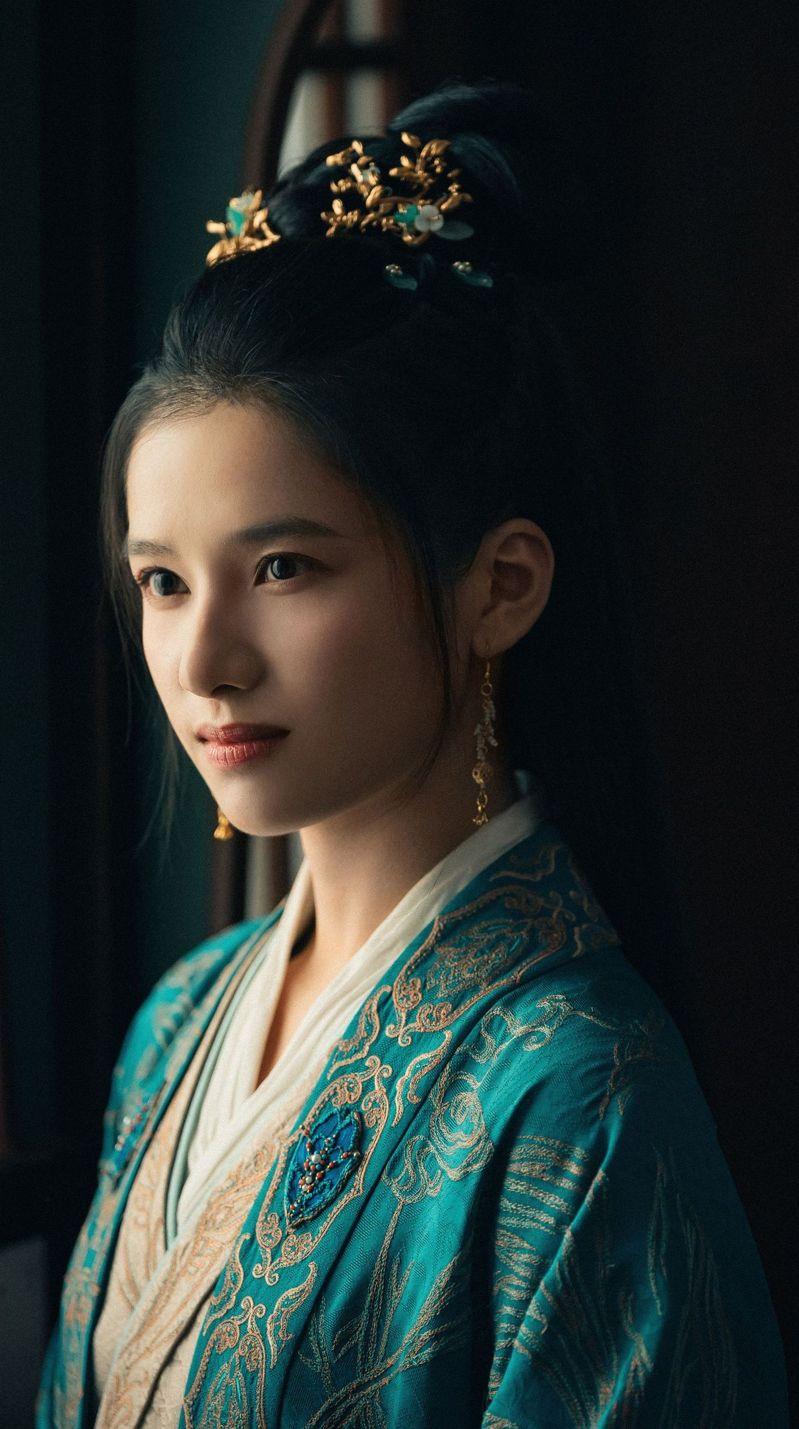 「藏海传」女主角由张婧仪担纲。(取材自微博)