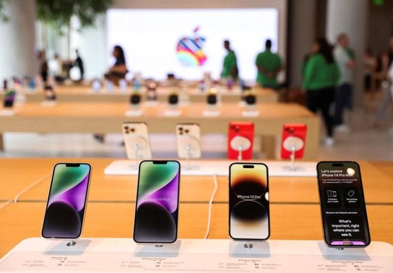 4月由印度销往美国的iPhone年增76%；同期中国制造的iPhone对美销量则年减76%。（路透）