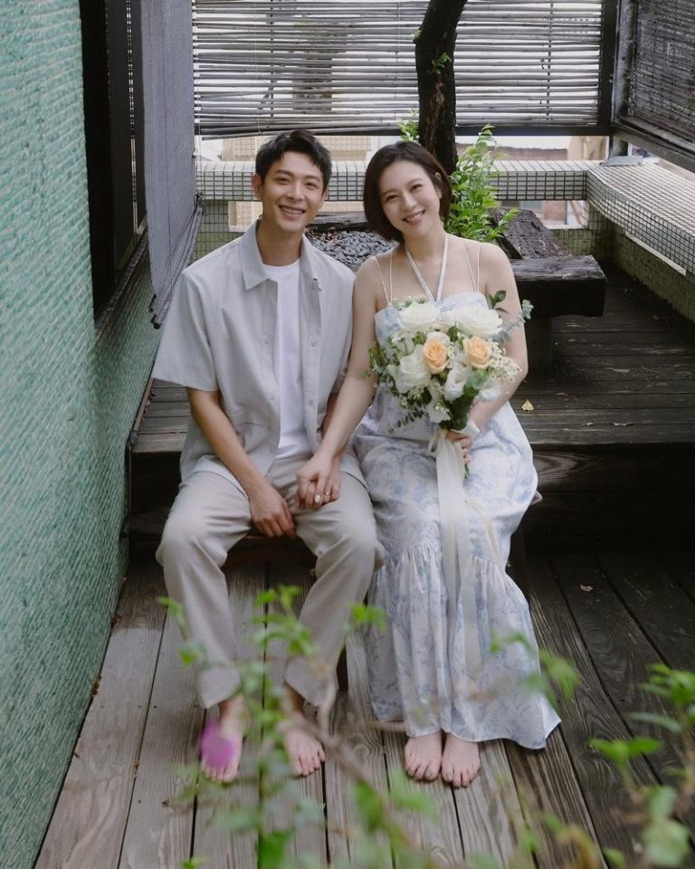 连晨翔、刘品言公布结婚怀孕喜讯。(取材自脸书)