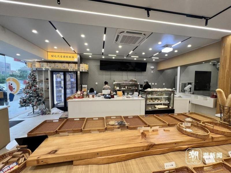 吴秋魏的面包店。(取材自潮新闻)