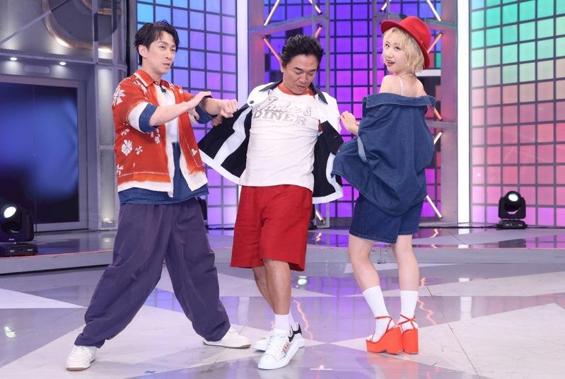 吴宗宪和Lulu、陈汉典一起出席节目转型记者会。图／三立提供