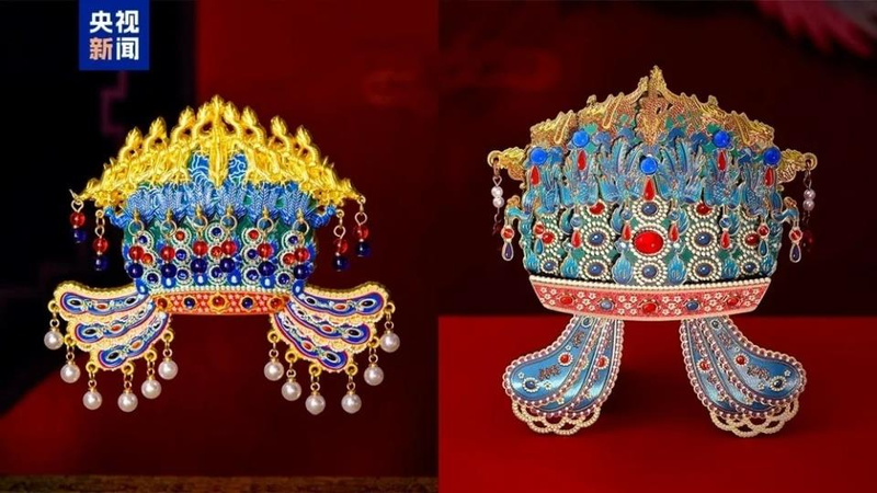 整个作品由将近5000个零部件组成，涉及到的工艺有7、8种。(取材自央视)