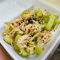#夏日鲜味轻享健康#鸡丝炒芹菜的做法图解5