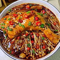 #豪吉藤椒油真香来袭#低卡美味金针菇蒸鸡腿,巨香!!的做法图解7