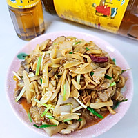 #菜油就选外婆乡,新鲜开榨抢先尝#回锅肉炖笋干的做法图解11