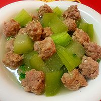 #纳福汇轻松喷出美味#冬瓜鲜肉丸汤的做法图解13