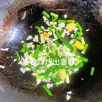 藤椒味八爪鱼丁炒上海青!的做法图解6