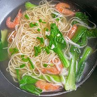 鲜虾鲍鱼海鲜面!的做法图解10